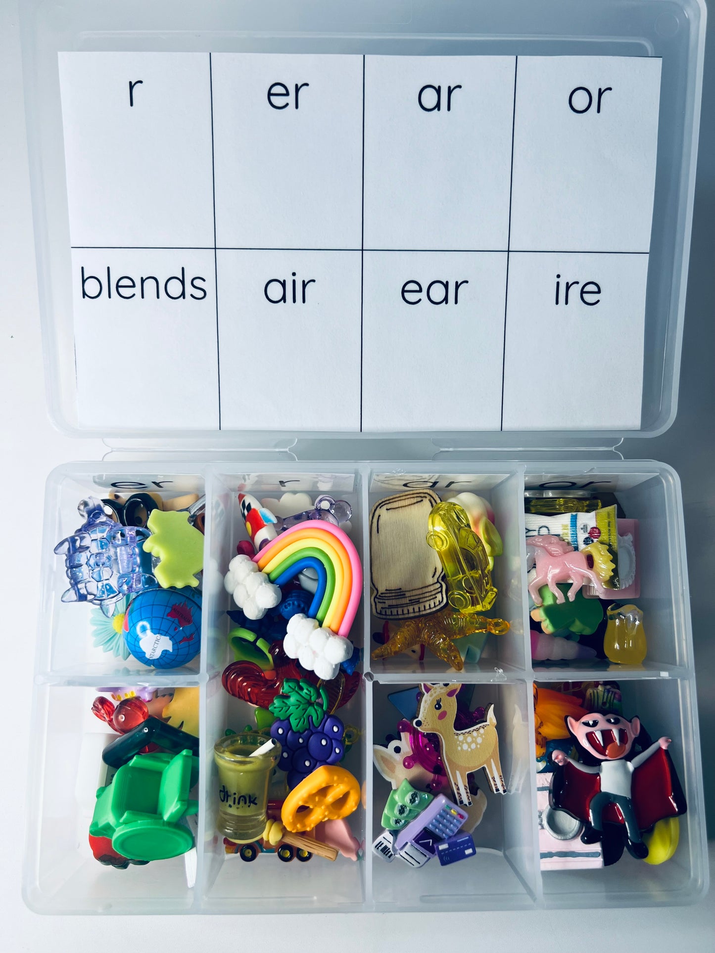 Say and Play R Sound Mini Objects Speech Therapy Pre and Vocalic R Objects  Learn to Say R Sounds