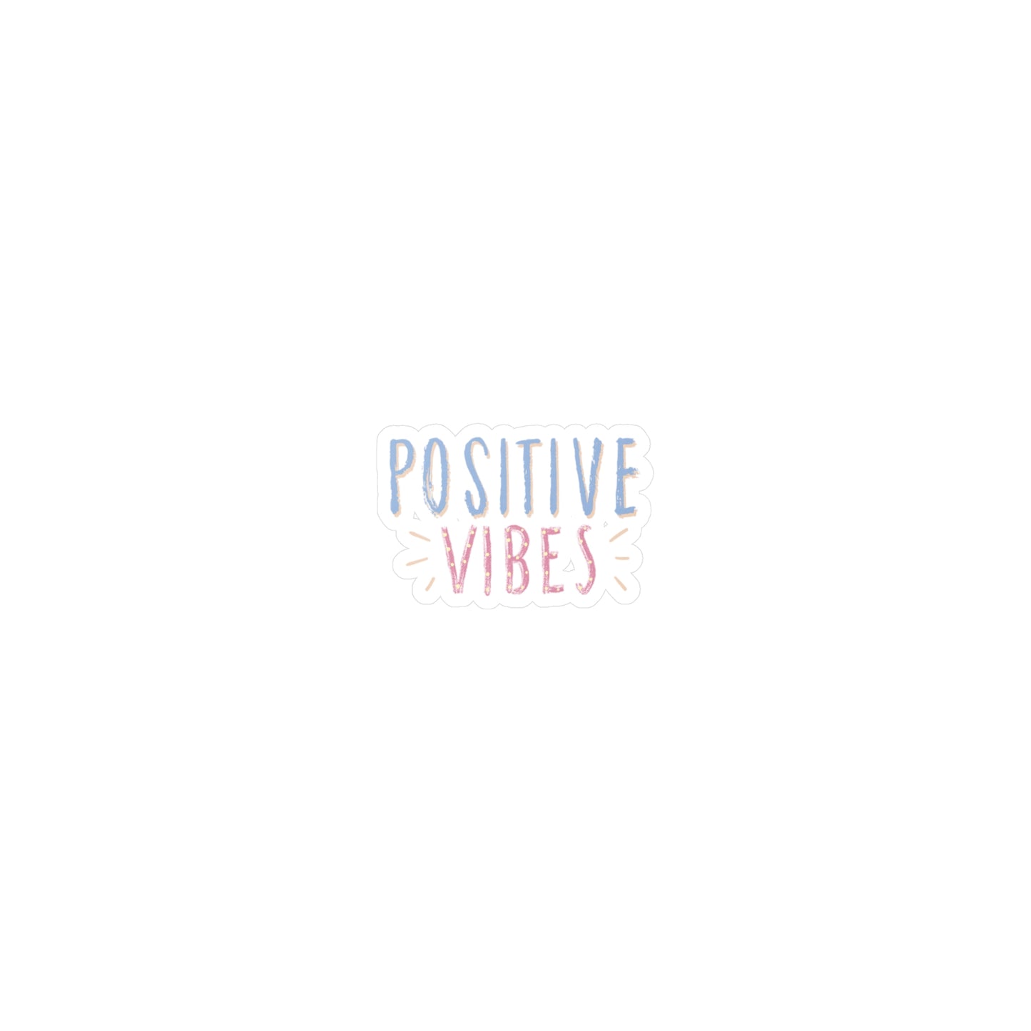 Positivity Sticker SLP sticker for speech therapist teacher sticker good vibes stickers