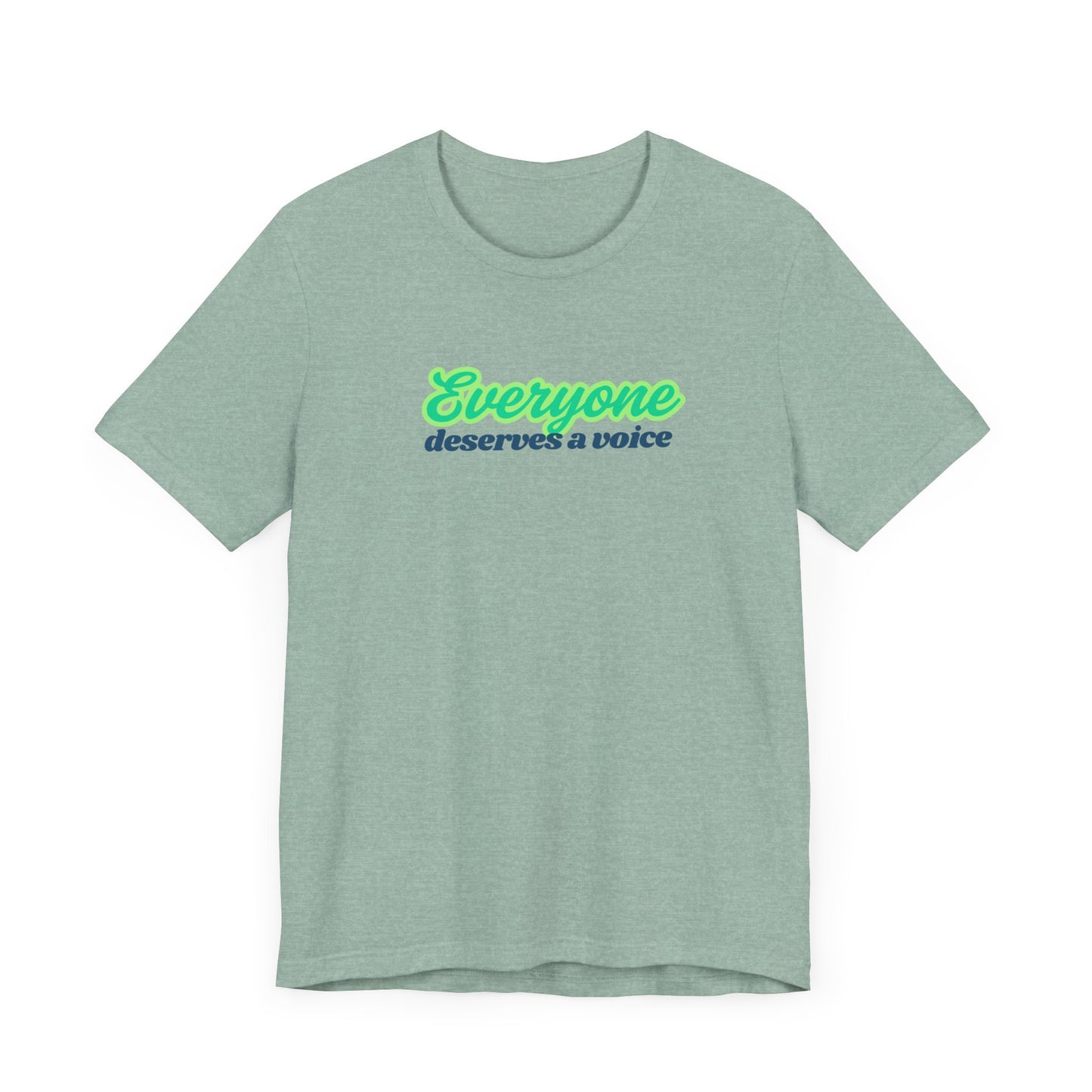 Speech Therapy T-Shirt, SLP Gift, Unisex Tee, Voice Shirt, Therapist Gift, Communication Shirt