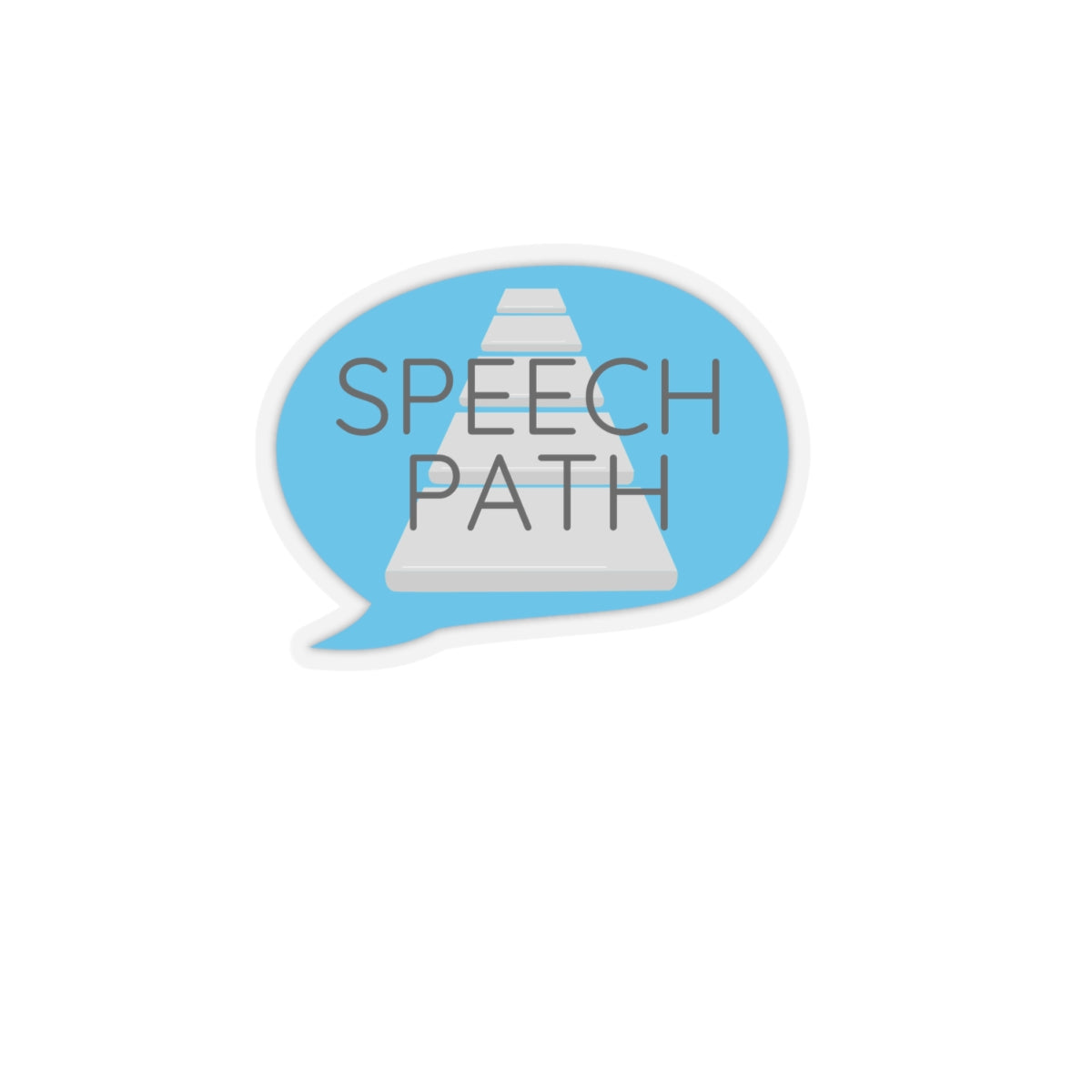 Speech Path Sticker for Speech Therapist Speech Bubble Sticker Speech Therapy