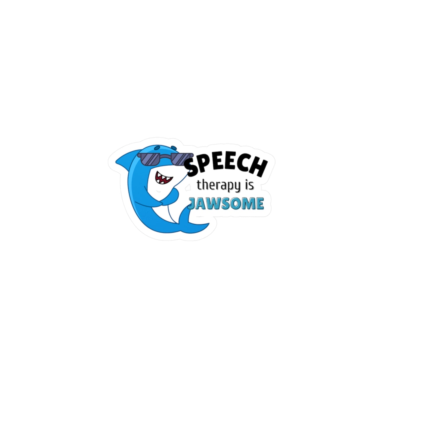 SLP Sticker Speech Therapy is JAWSOME  slp meme Therapy room decor slp water bottle sticker