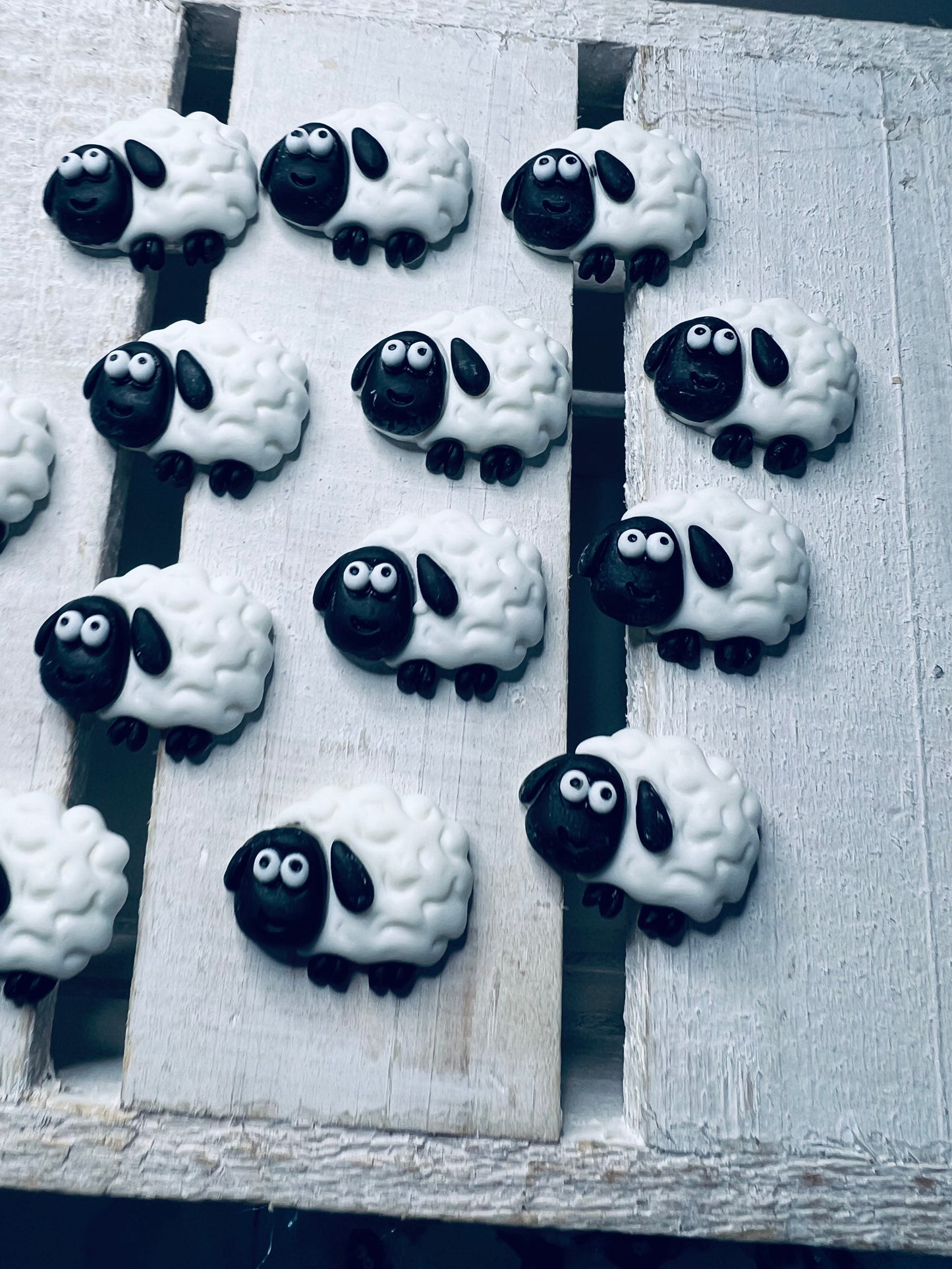 Miniature Black SHEEP Trinkets FARM Mini Objects for Speech Therapy Mini Lamb Sheep Miniature  Montessori Objects Doodad Sheep embellishment