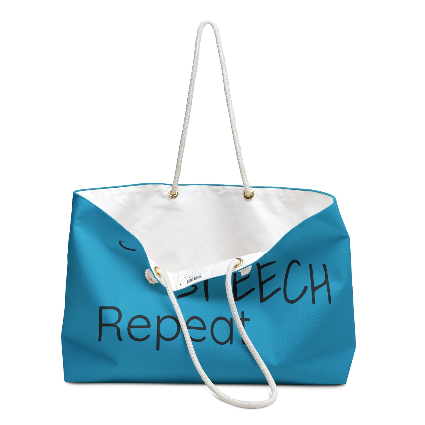 Coffee Speech Repeat Tote Bag for Speech Therapist Gift for SLP Therapy Tote bag