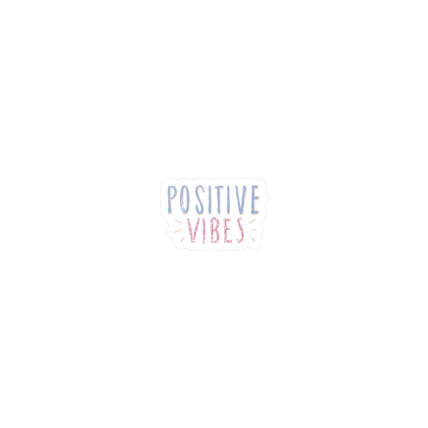 Positivity Sticker SLP sticker for speech therapist teacher sticker good vibes stickers