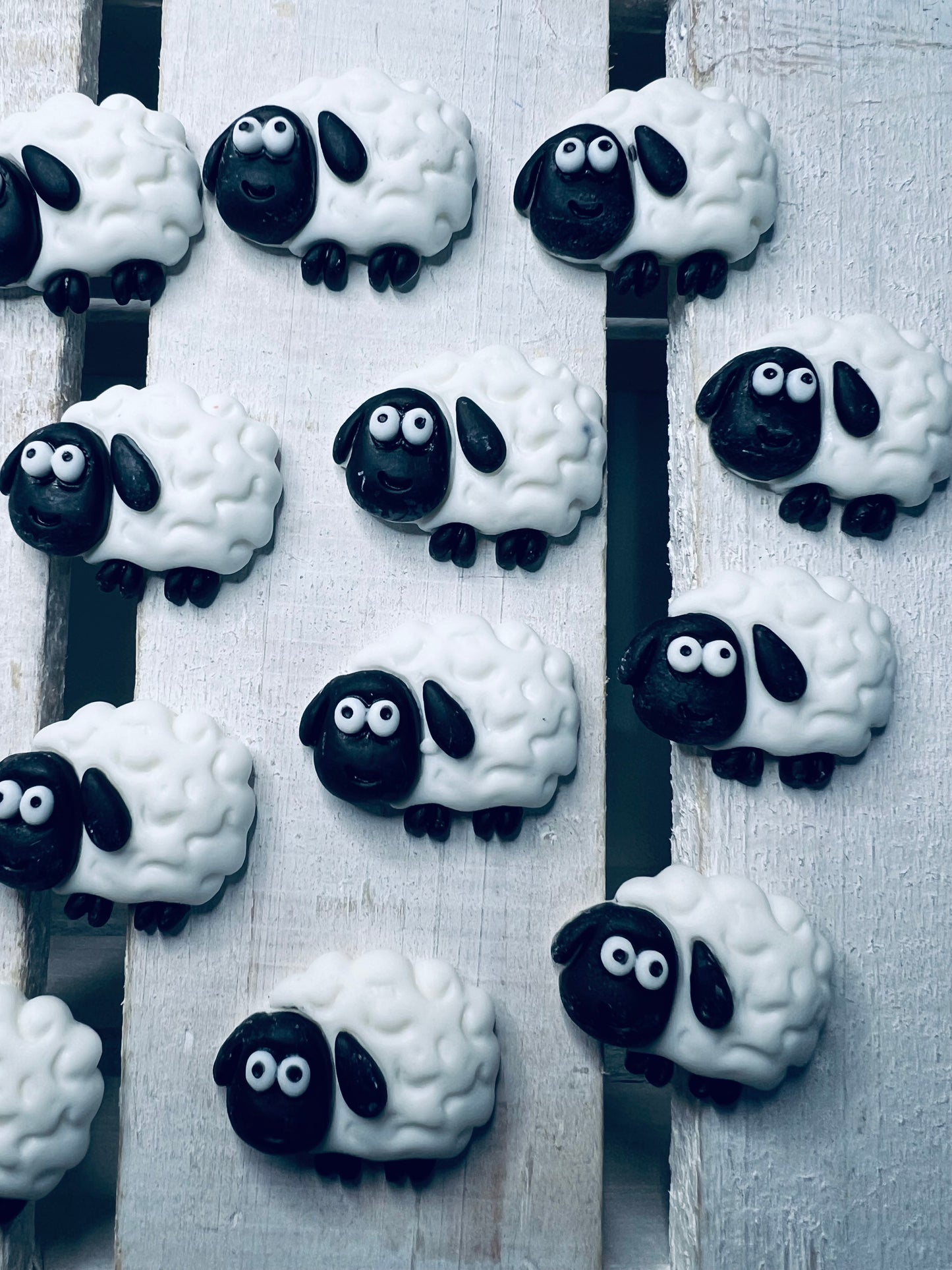 Miniature Black SHEEP Trinkets FARM Mini Objects for Speech Therapy Mini Lamb Sheep Miniature  Montessori Objects Doodad Sheep embellishment