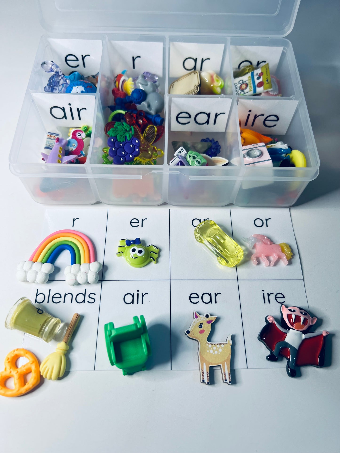 Say and Play R Sound Mini Objects Speech Therapy Pre and Vocalic R Objects  Learn to Say R Sounds