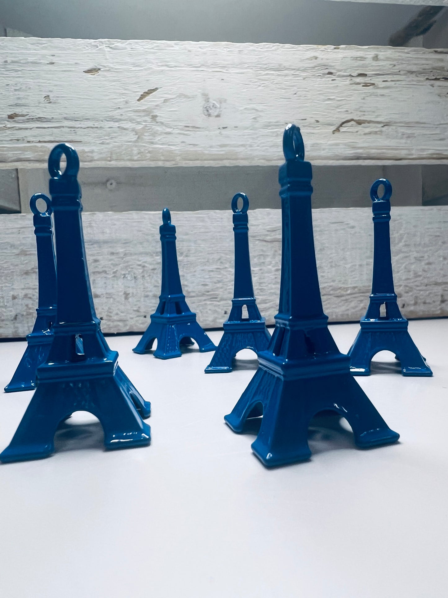 Miniature Eiffel Tower Trinket  - Landmark Miniature Objects- Minis for Speech Therapy - Montessori Language Objects -