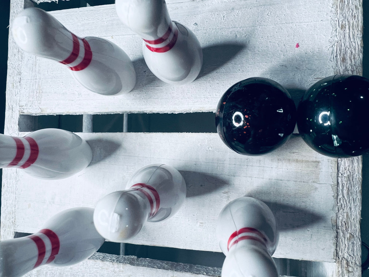 Miniature Bowling Pin Bowl Ball Trinket Speech Therapy Mini Objects Sport Theme Trinkets Montessori Sound Objects