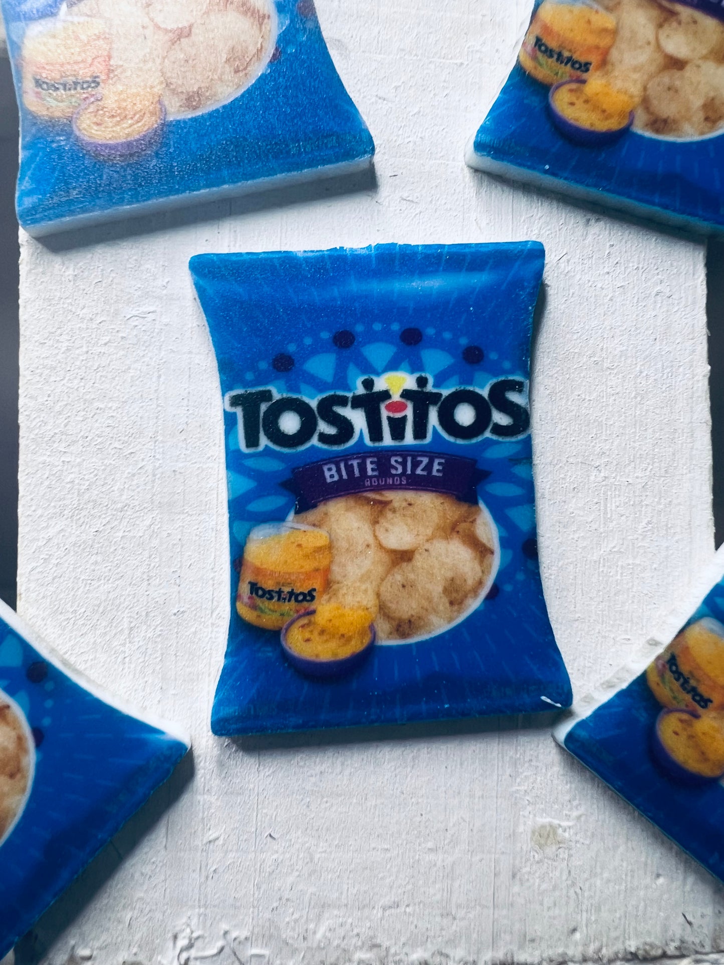 Miniature Tostitos Trinket for Visual Schedule Food Theme Trinkets Mini Objects for Speech Therapy Chips Trinket