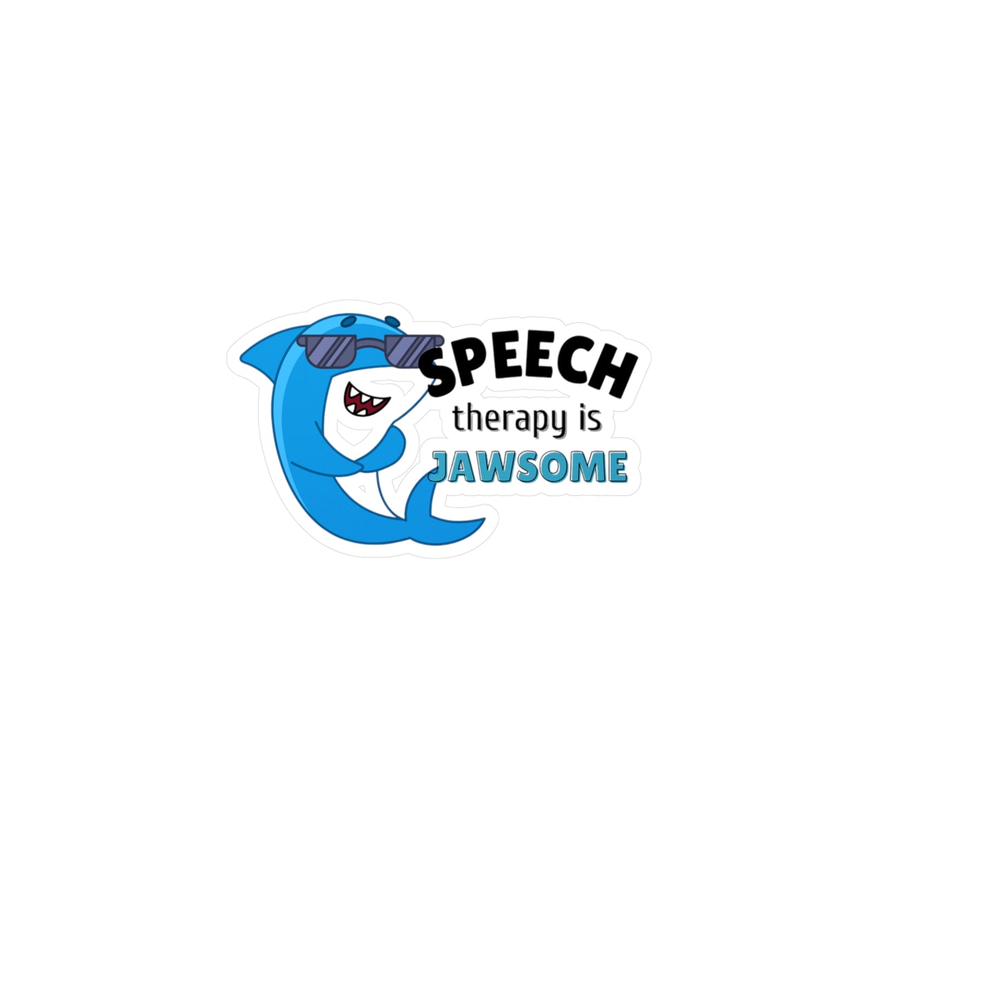 SLP Sticker Speech Therapy is JAWSOME  slp meme Therapy room decor slp water bottle sticker