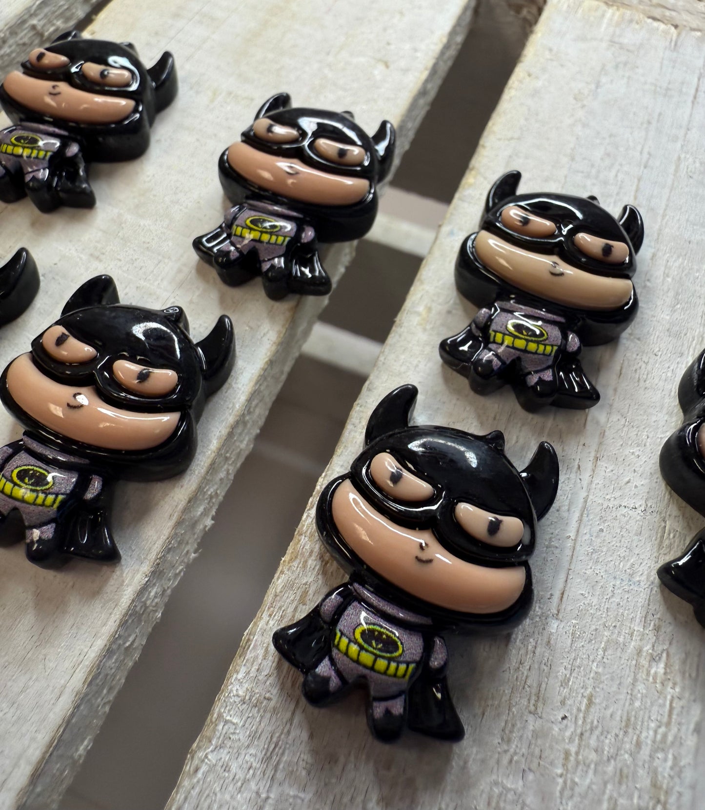 Miniature Batman Figure Mini Superhero Trinket Speech Therapy Mini Objects Alphabet Trinkets Doodads