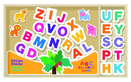 Chicka Chicka Boom Boom Game Alphabet Balance Letters Story Companion Set