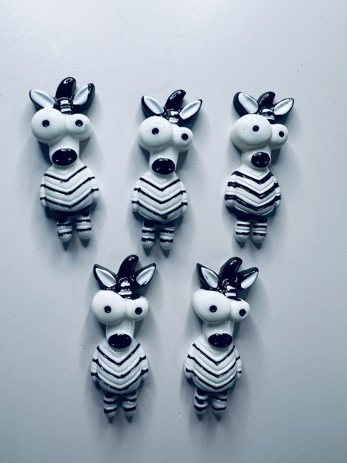 Miniature Zebra Object Mini Zebra Trinkets For Speech Therapy Mini Objects