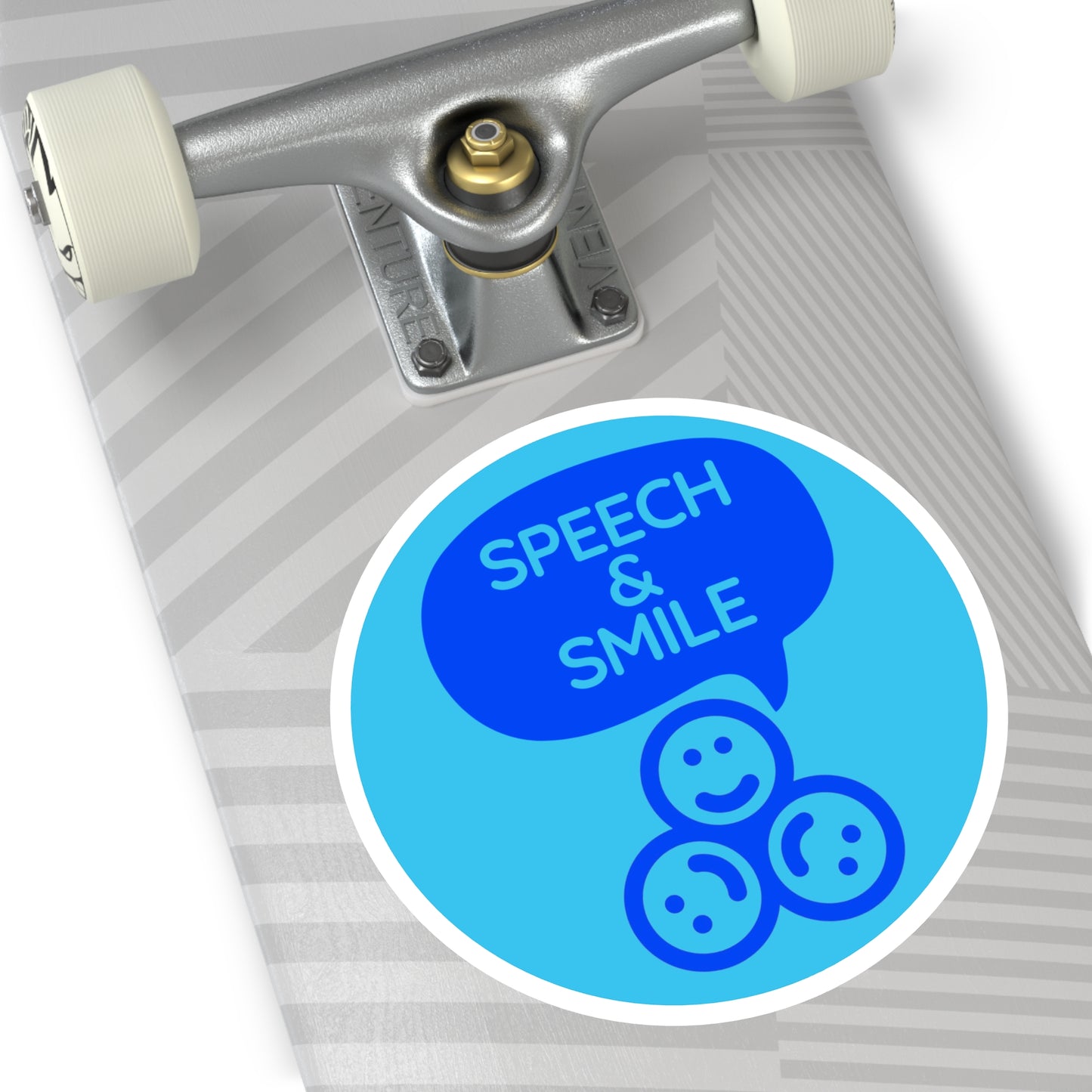 Speech & Smile Door Sticker Speech Therapy Room