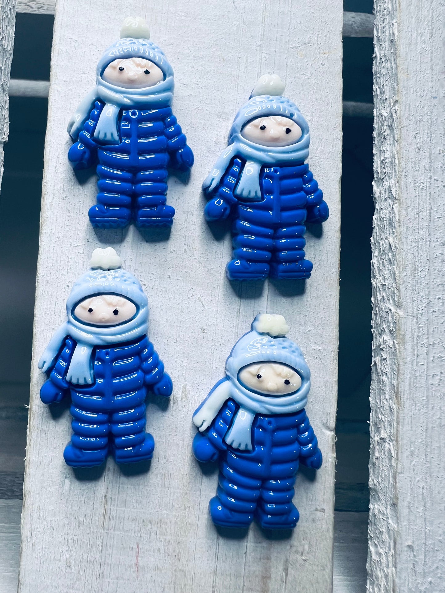 Miniature Snow Person Trinkets Minis for Speech Therapy Winter Mini Objects