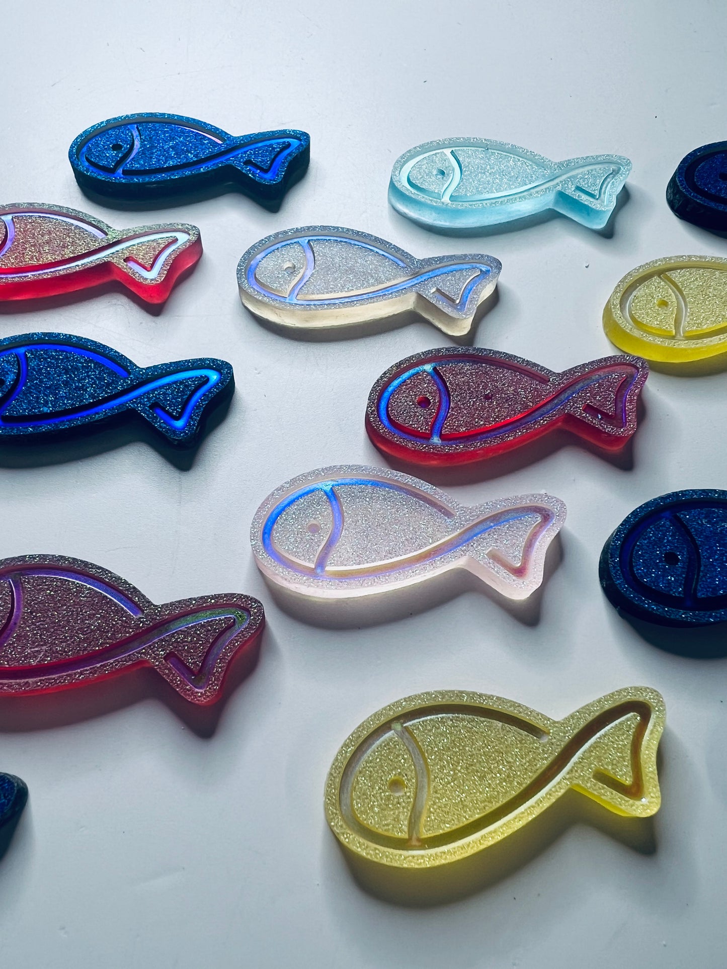 Baratijas de peces Objetos del alfabeto Miniobjetos de logopedia