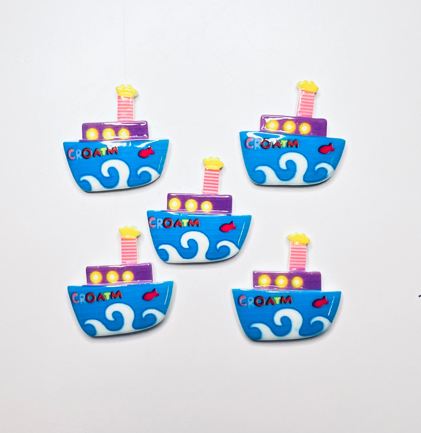 Miniature Ship Trinket Mini Objects for Speech Therapy I Spy Trinkets Ocean Theme Minis