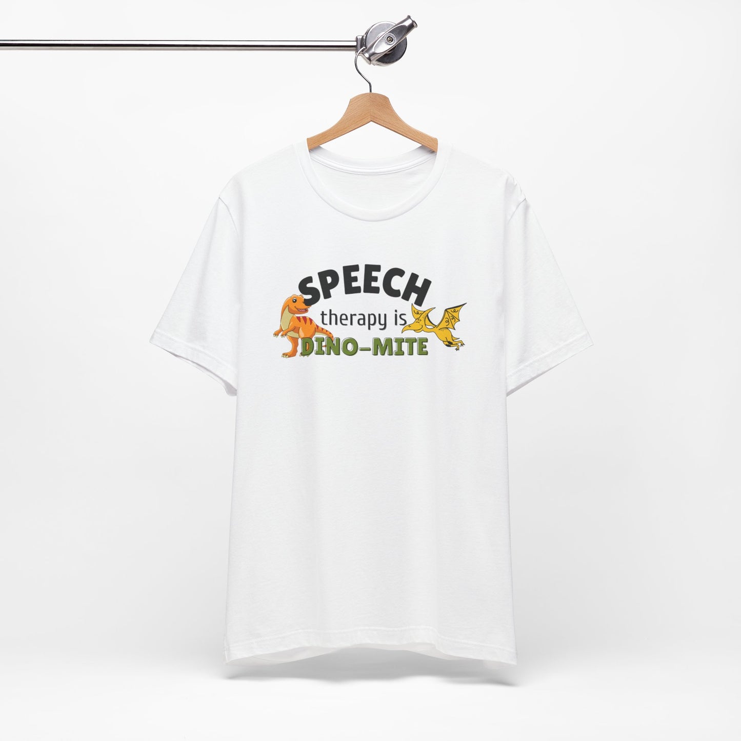 SLP T Shirt Seech Therapy is DINO MITE shirt SLP meme Gift for Speech therapist