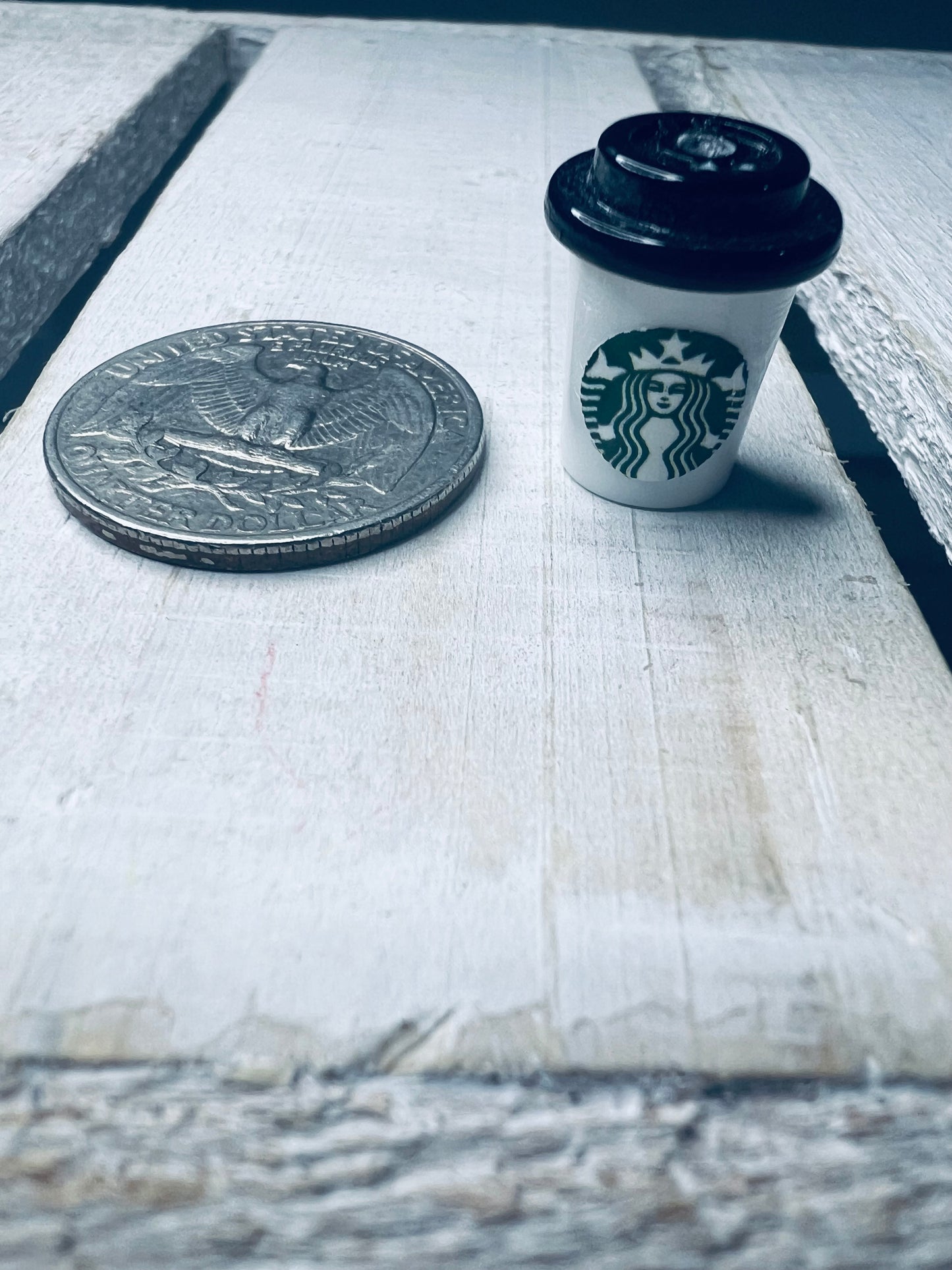 Miniature Starbucks Cup Mini Coffee Cup Trinket Brand Mini Objects for Speech Therapy Minis Dollhouse Miniature Coffee