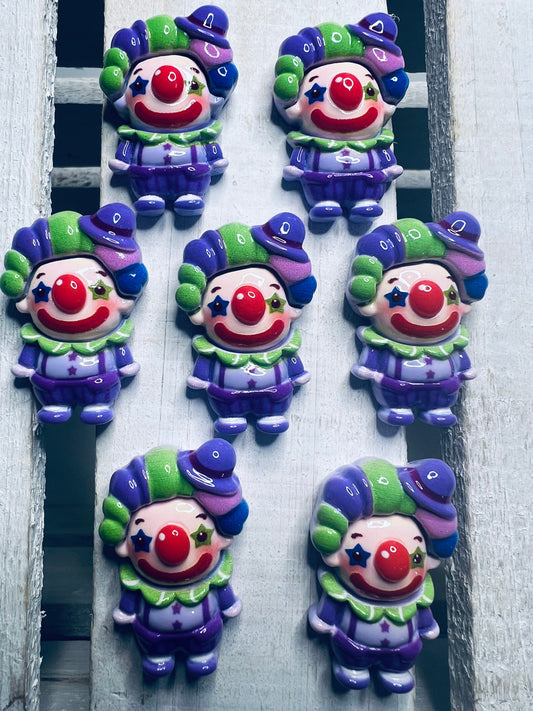 Miniature Clown Trinket Carnival Minis for Speech Therapy Say and Play Mini Objects Montessori Blend Sound Trinkets I Spy Fair Theme