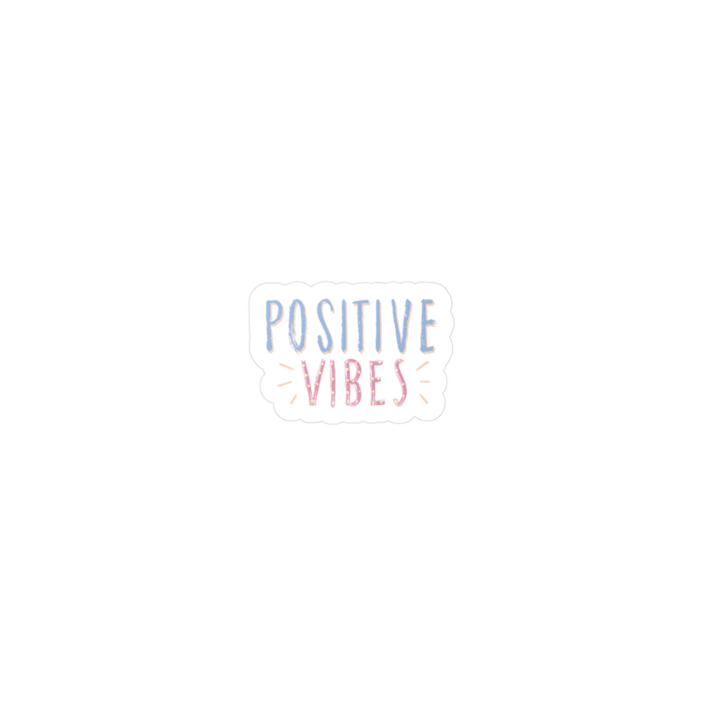 Positivity Sticker SLP sticker for speech therapist teacher sticker good vibes stickers