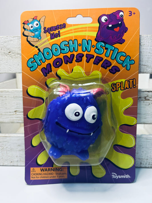 Smoosh and Stick Monster Sensory Play Fidget Toy Gift Stress Relief Tool