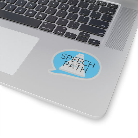 Speech Path Sticker for Speech Therapist Speech Bubble Sticker Speech Therapy