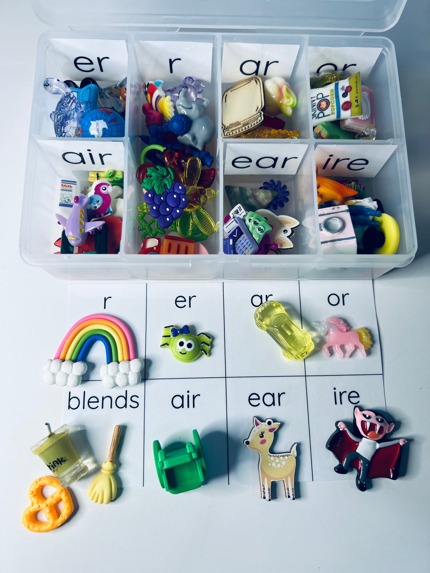 Say and Play R Sound Mini Objects Speech Therapy Pre and Vocalic R Objects  Learn to Say R Sounds