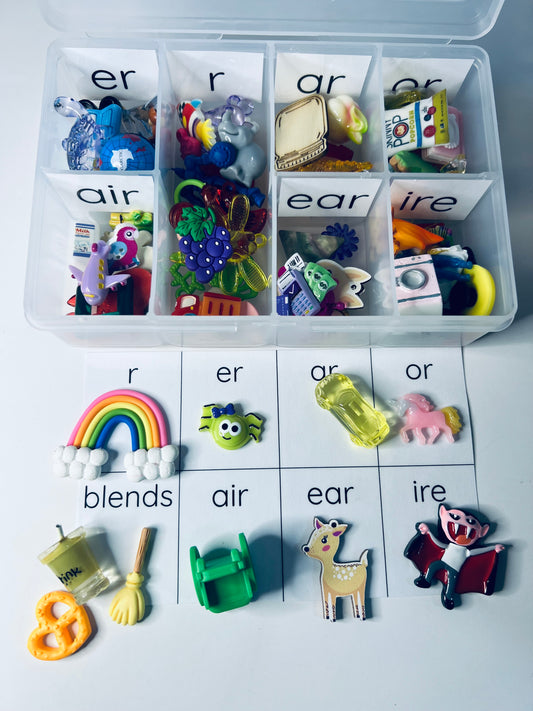 Say and Play R Sound Mini Objects Speech Therapy Pre and Vocalic R Objects  Learn to Say R Sounds