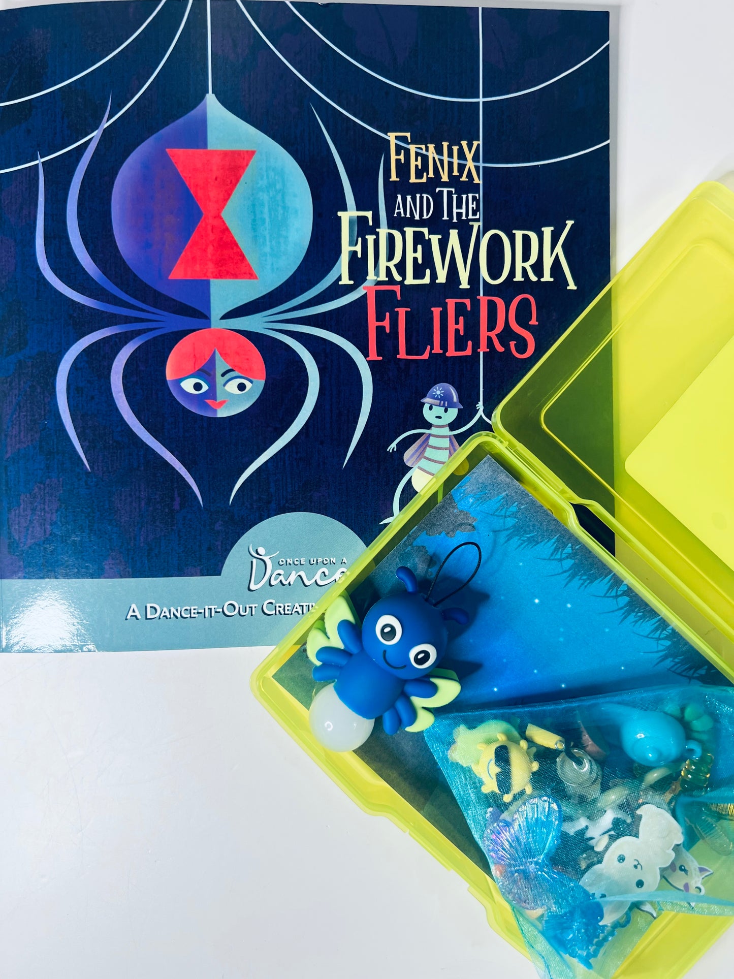 NEW Fenix and the Firework Fliers: A Dance-It-Out Creative Movement Story Book and Story Kit Speech Therapy Mini Objects Forest Trinkets