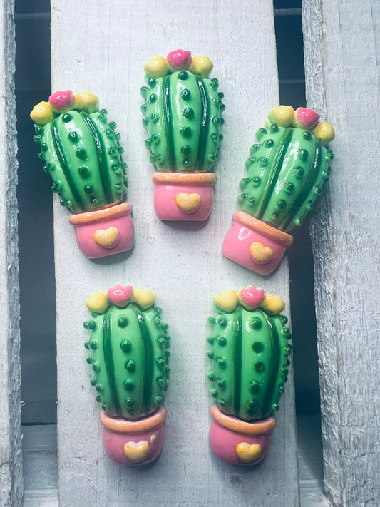 CACTUS 3D Trinket Desert Minis  Speech Therapy Doodads Alphabet Objects Mini Cactus Say and Play Mini Objects