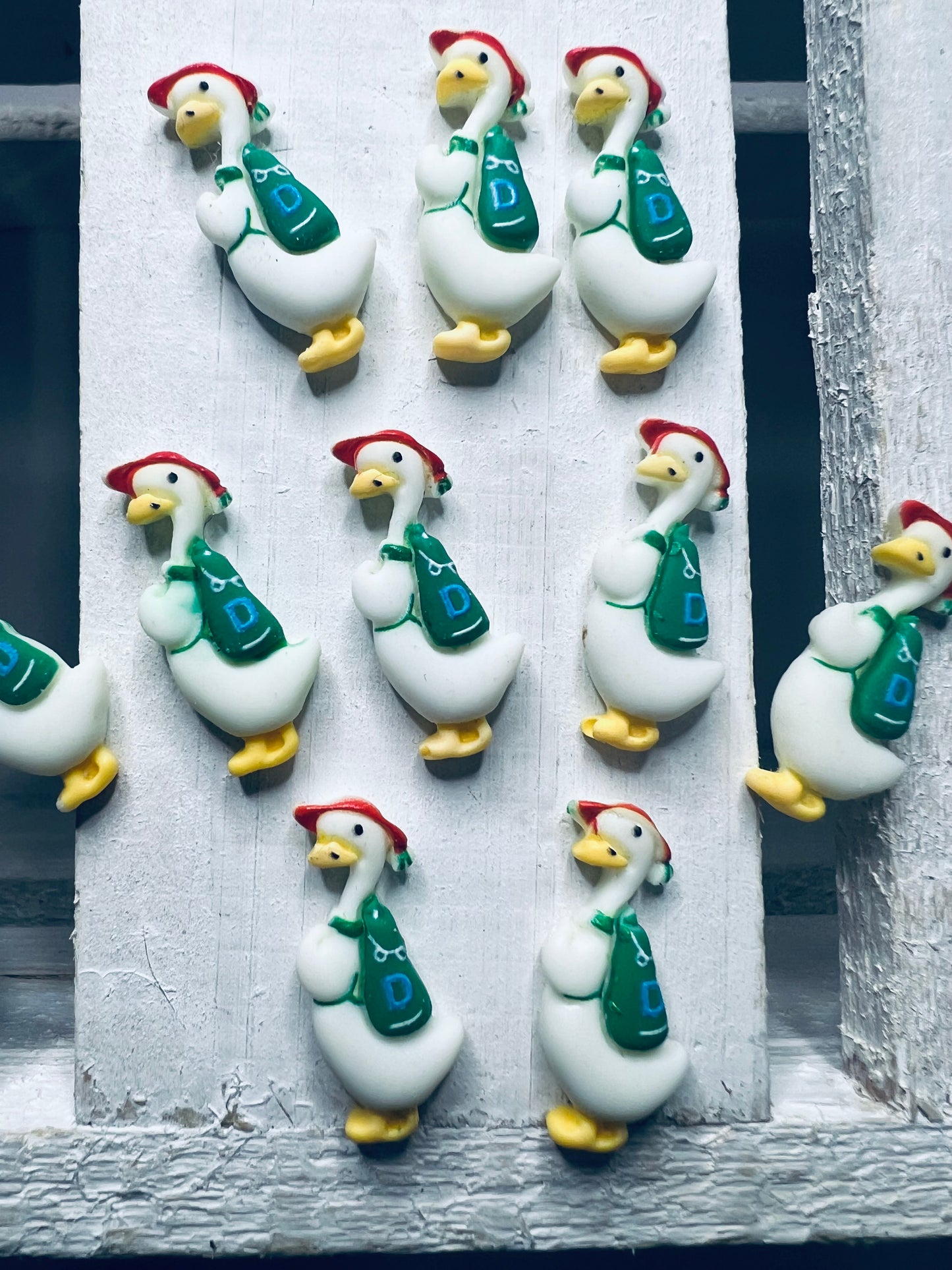 Miniature Duck Goose Trinket  Speech Therapy Mini Objects Bird Trinkets Fairytale Minis