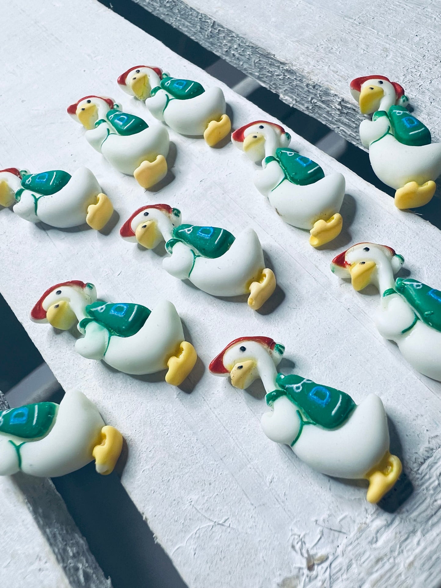 Miniature Duck Goose Trinket  Speech Therapy Mini Objects Bird Trinkets Fairytale Minis