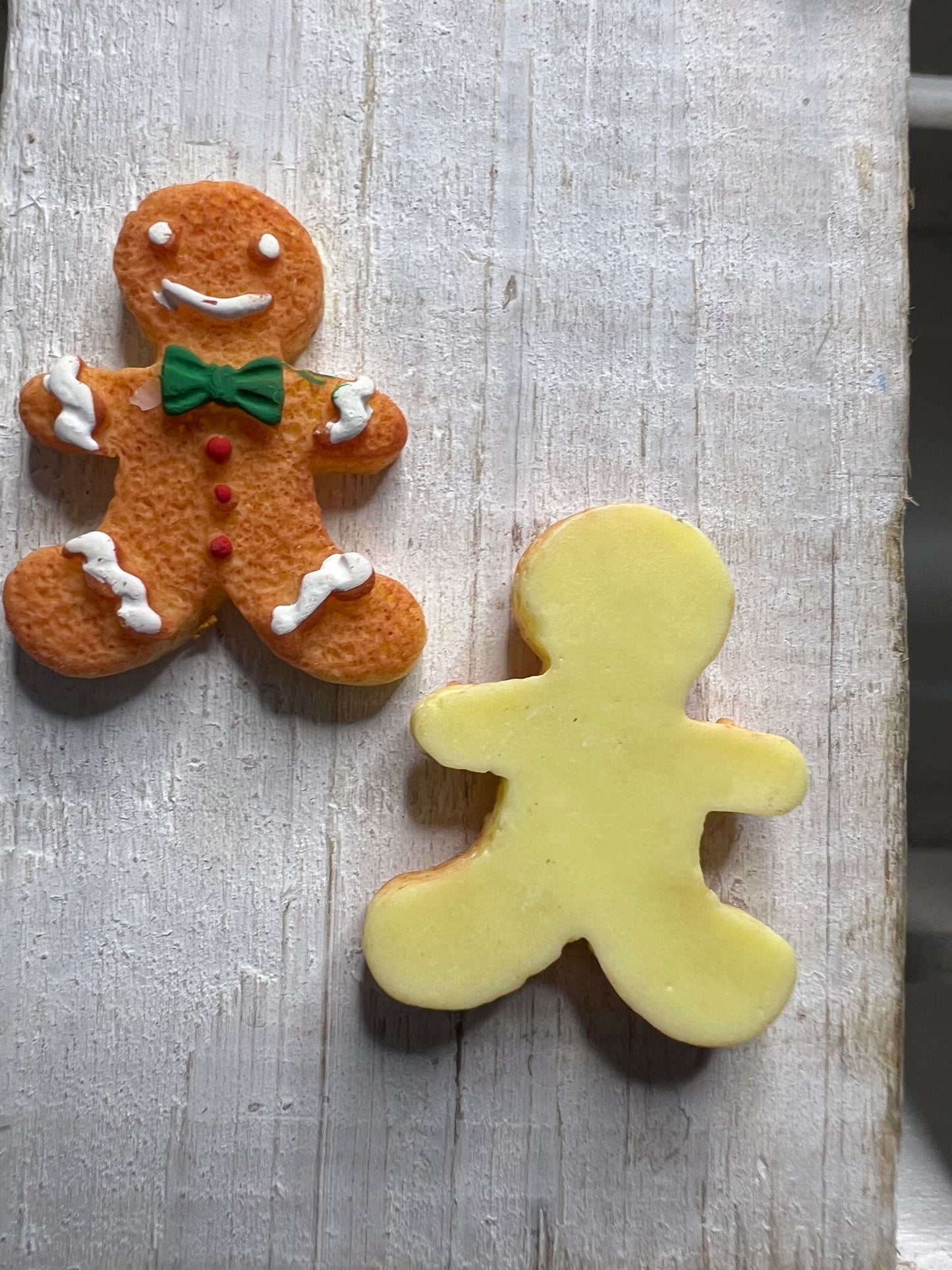 Miniature GINGERBREAD Trinkets with Detail Speech Therapy Mini Object Food Minis J sound Objects Holiday  Doodads Say and Play Mini Objects