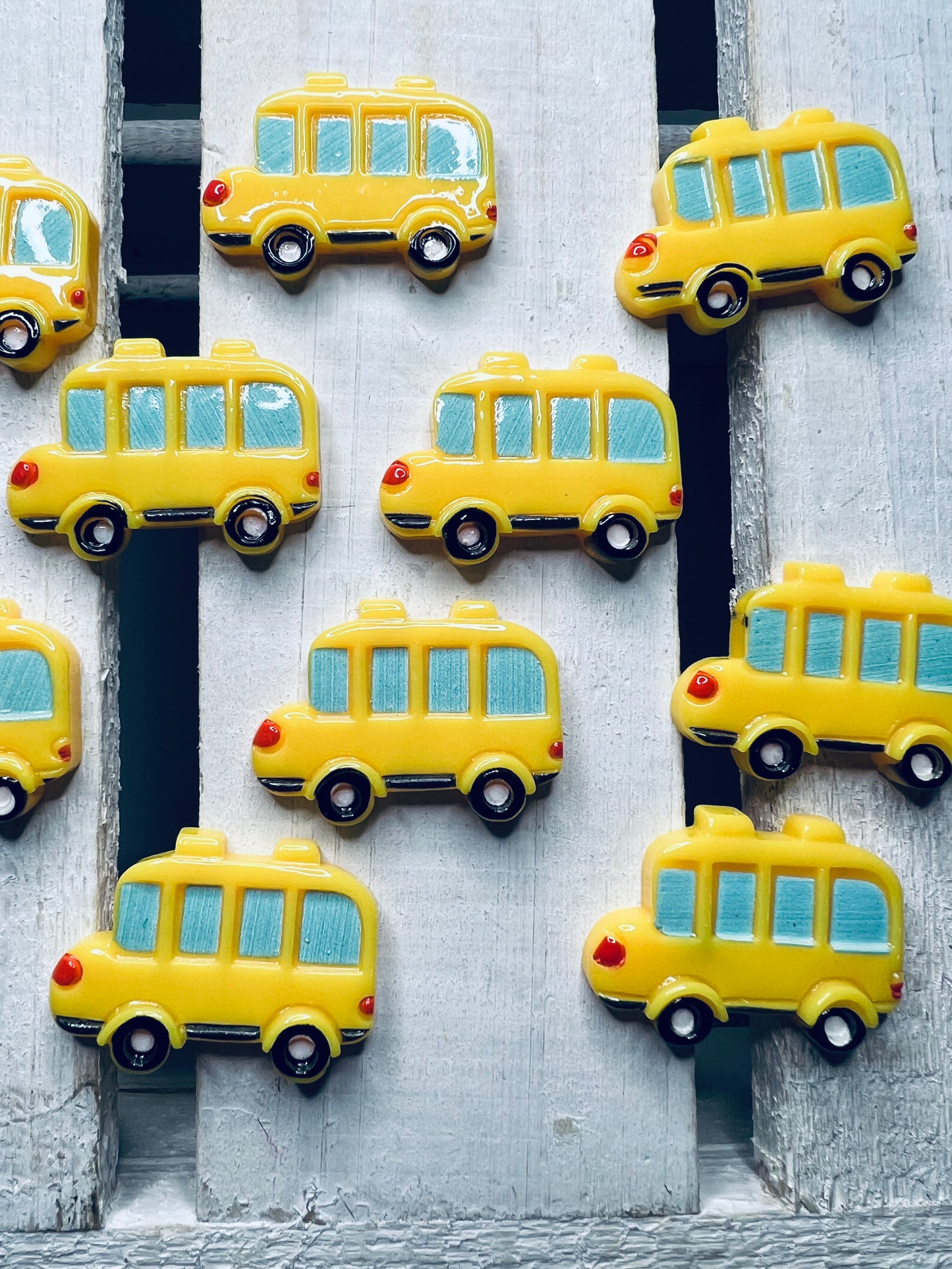 Miniature School Bus Trinket Speech Therapy Mini Objects School Minis  Trinkets Doodads Transportation Objects