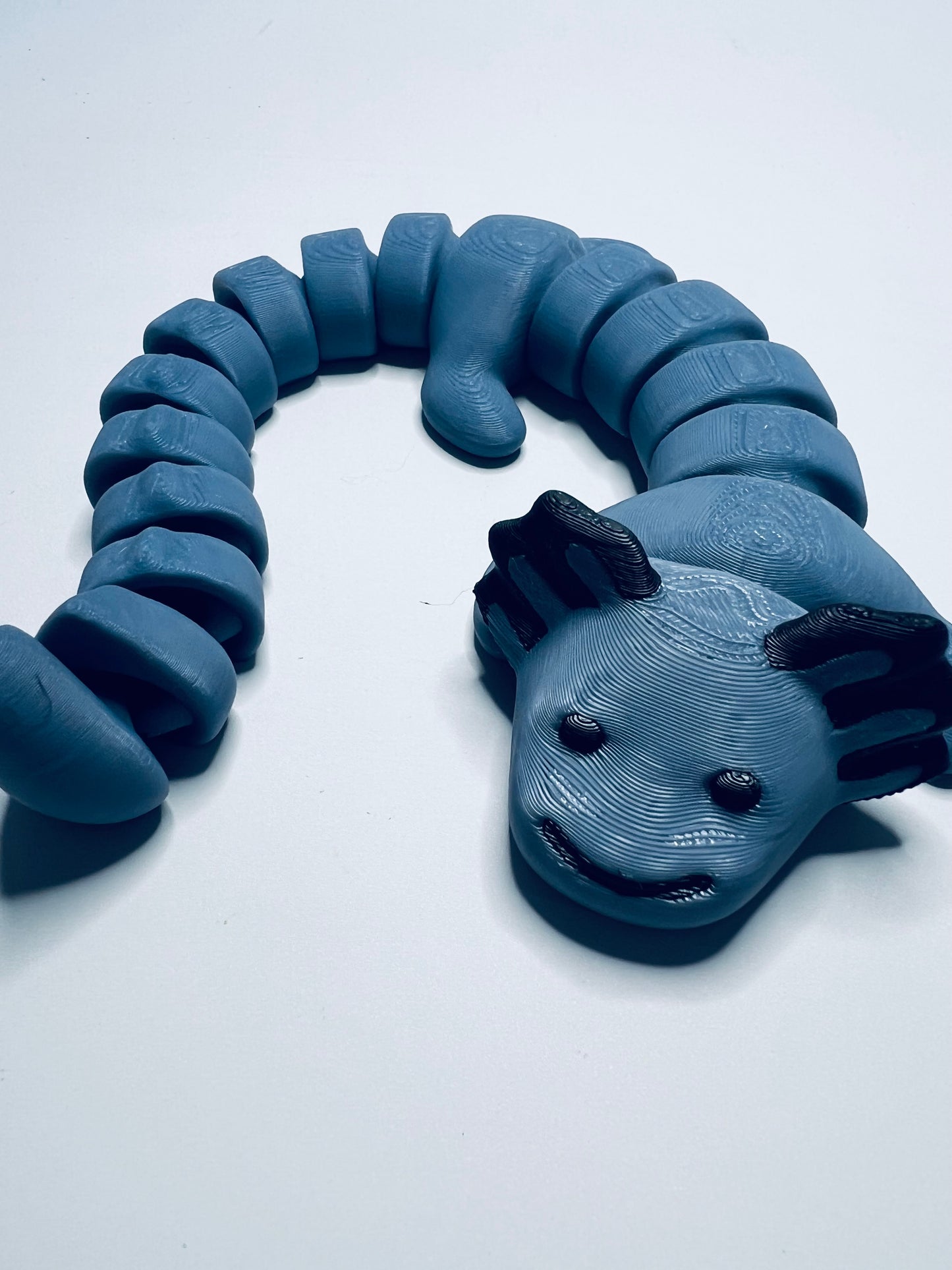 Axolotl Fidget Toy Mini Axolotl Moveable Quiet Fidget ADHD autism fidget tool