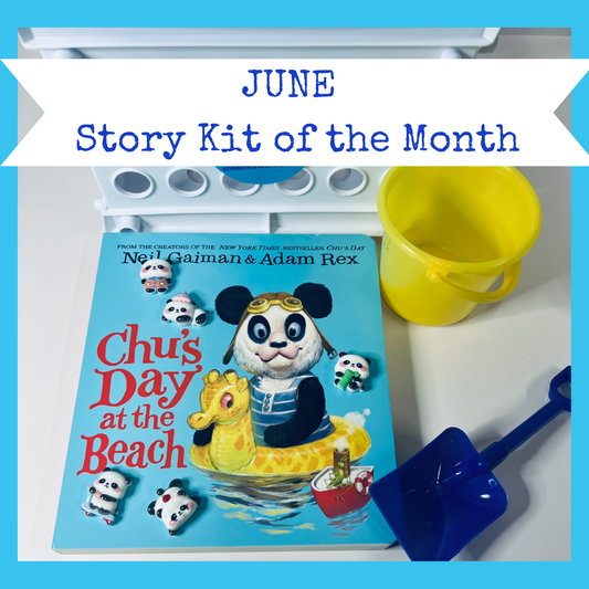 June Story Crate of Month JUNE Preorder BEACH Theme Story Objects Sensory Play Book Companions Speech Activities and More  Speech and Smile