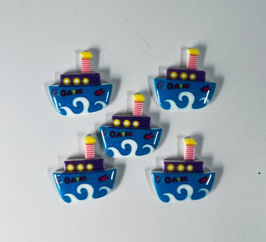 Miniature Ship Trinket Mini Objects for Speech Therapy I Spy Trinkets Ocean Theme Minis