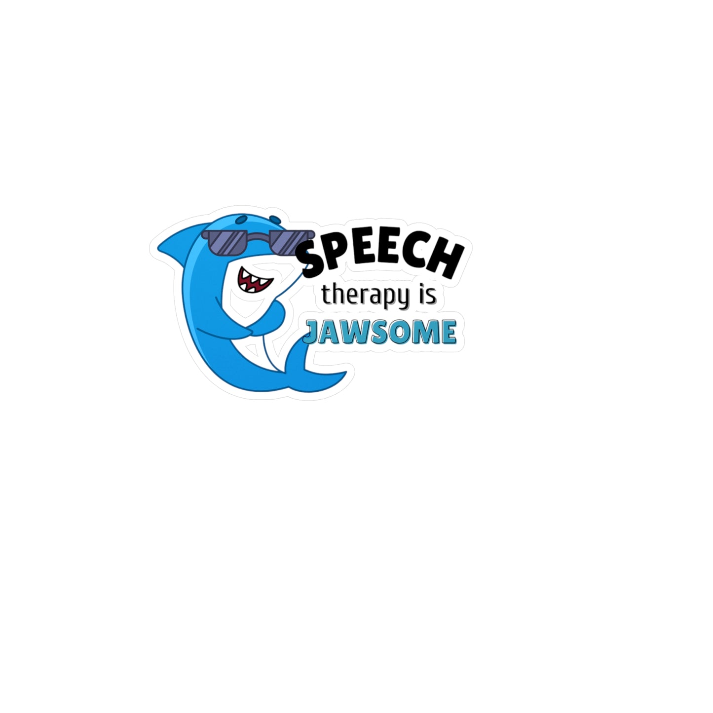 SLP Sticker Speech Therapy is JAWSOME  slp meme Therapy room decor slp water bottle sticker