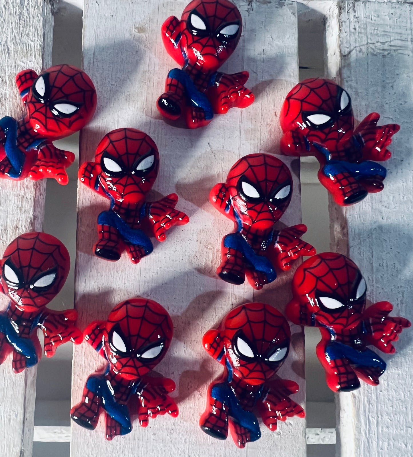 Miniature Spiderman Figure Mini Superhero Spider Man Trinket Speech Therapy Winter Mini Objects Alphabet Trinkets Doodads