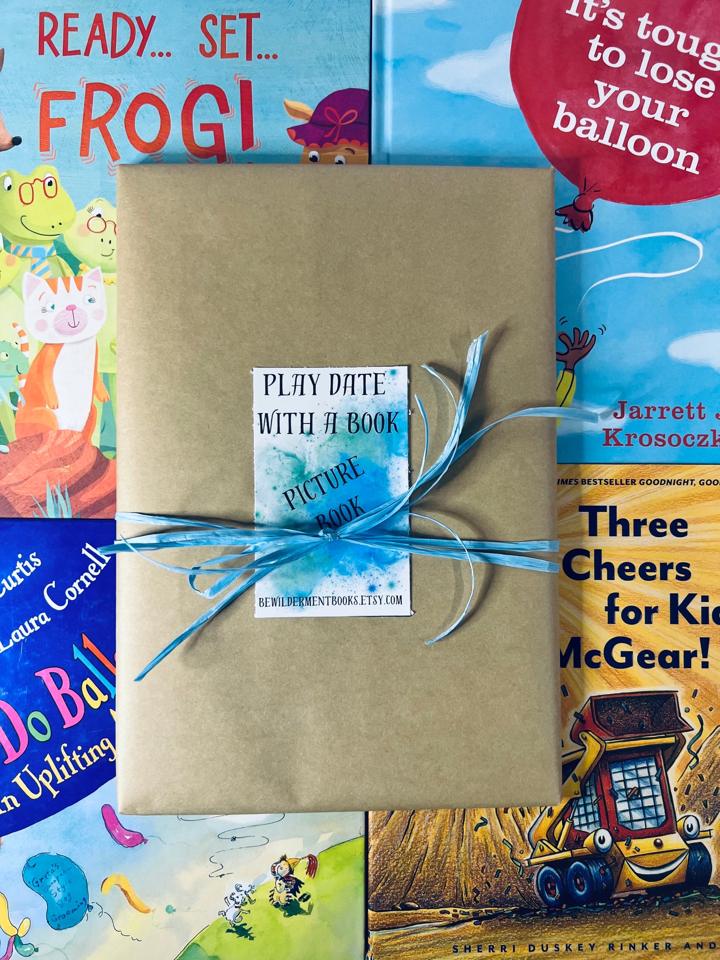 PICTURE Book Blind Date with a Book for KIDS Picture Book Mystery Book Gift