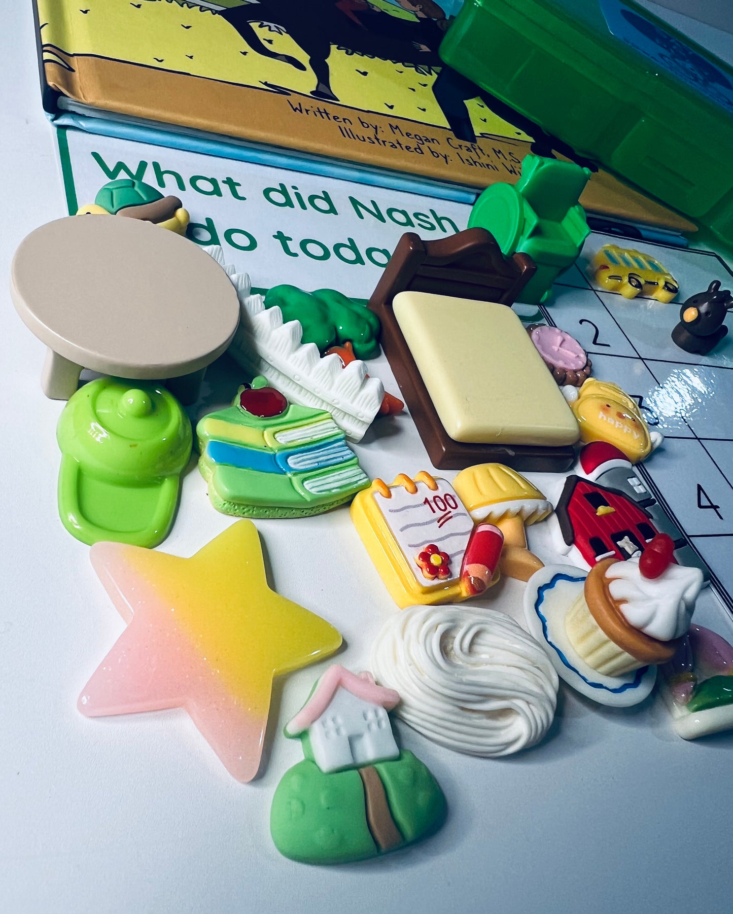 Say and Play Story Kit for Nash and You Mini Objects Speech Therapy Inclusive Books Mission Inclusion Book about Disability Inclusion