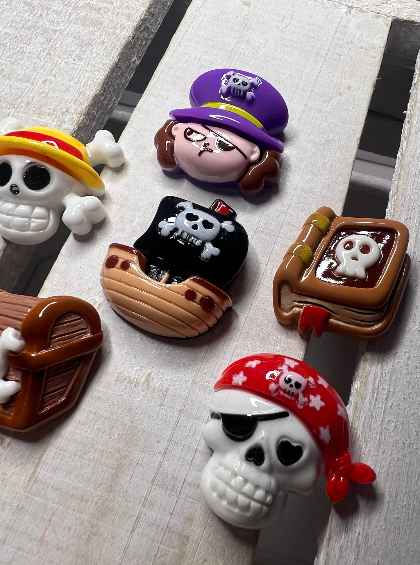 Pirate mini objects speech therapy pirate theme Ocean trinkets