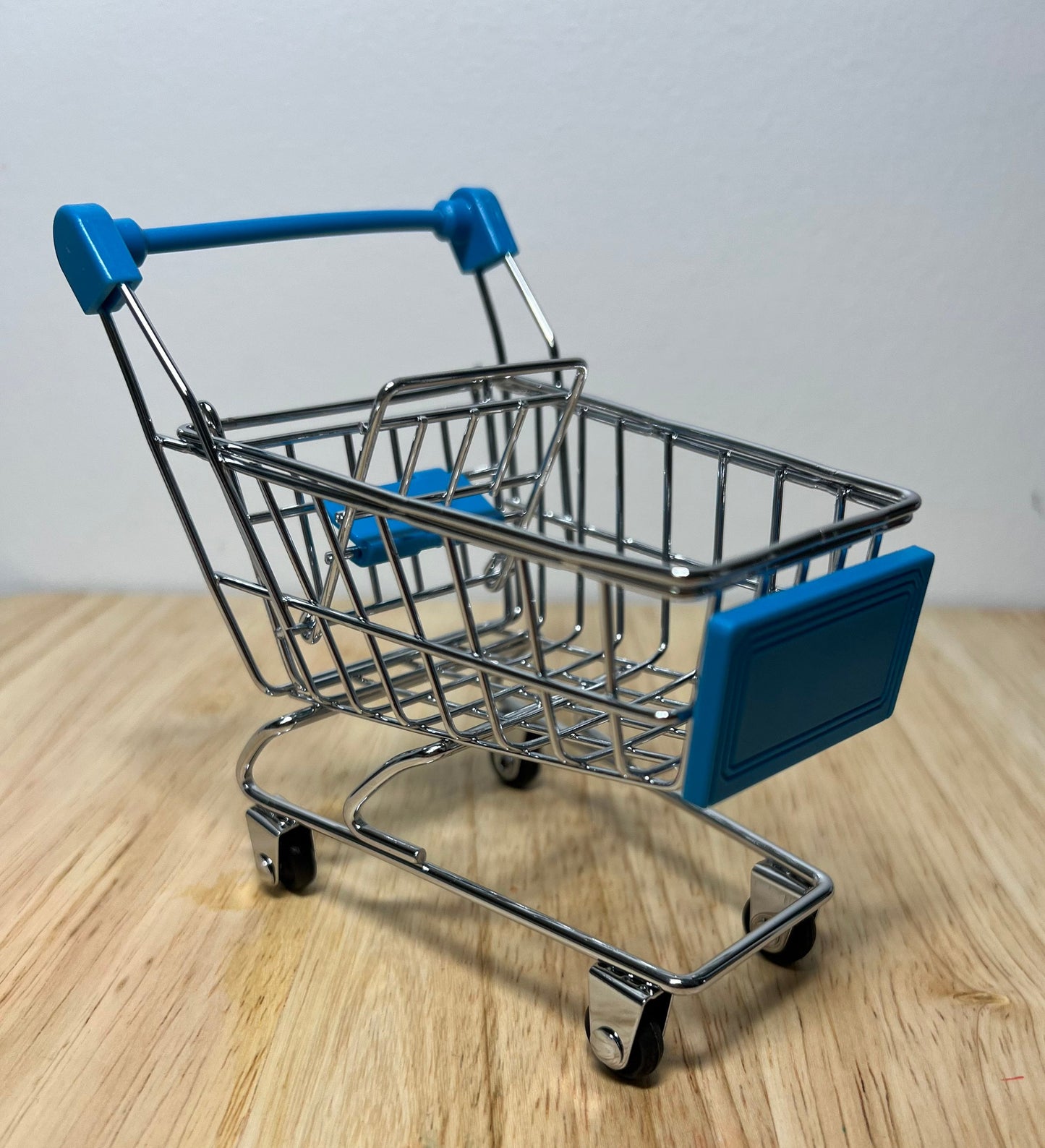 Mini carrito de compras-Mini almacenamiento de objetos-Mini carrito de compras-Mini juego de objetos-Baratijas-Almacenamiento de baratijas-Terapia del habla Mini juego de objetos-SLP