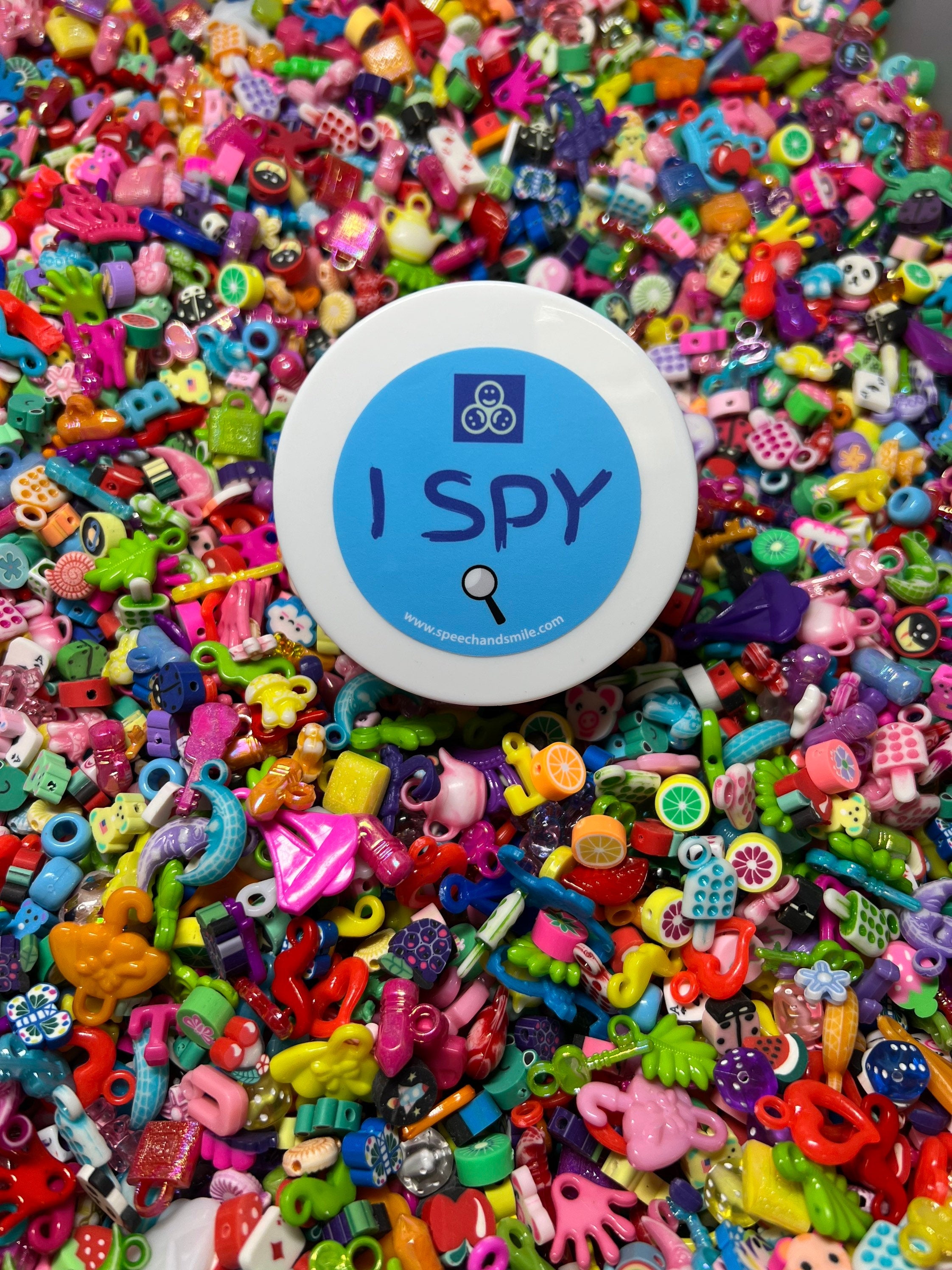 I SPY Trinkets-I Spy Jar-I SPY Play-I Spy Toy-Speech Therapy Mini Obje ...