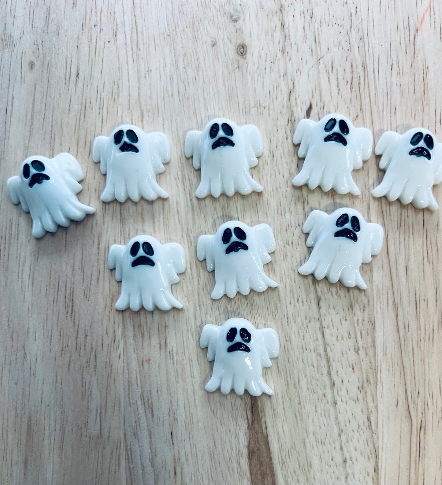 Mini GHOST Trinket-Halloween Trinkets-Speech Therapy Mini Objects-Speech Minis-Resin Ghost-Speech Therapy Trinkets Doodads