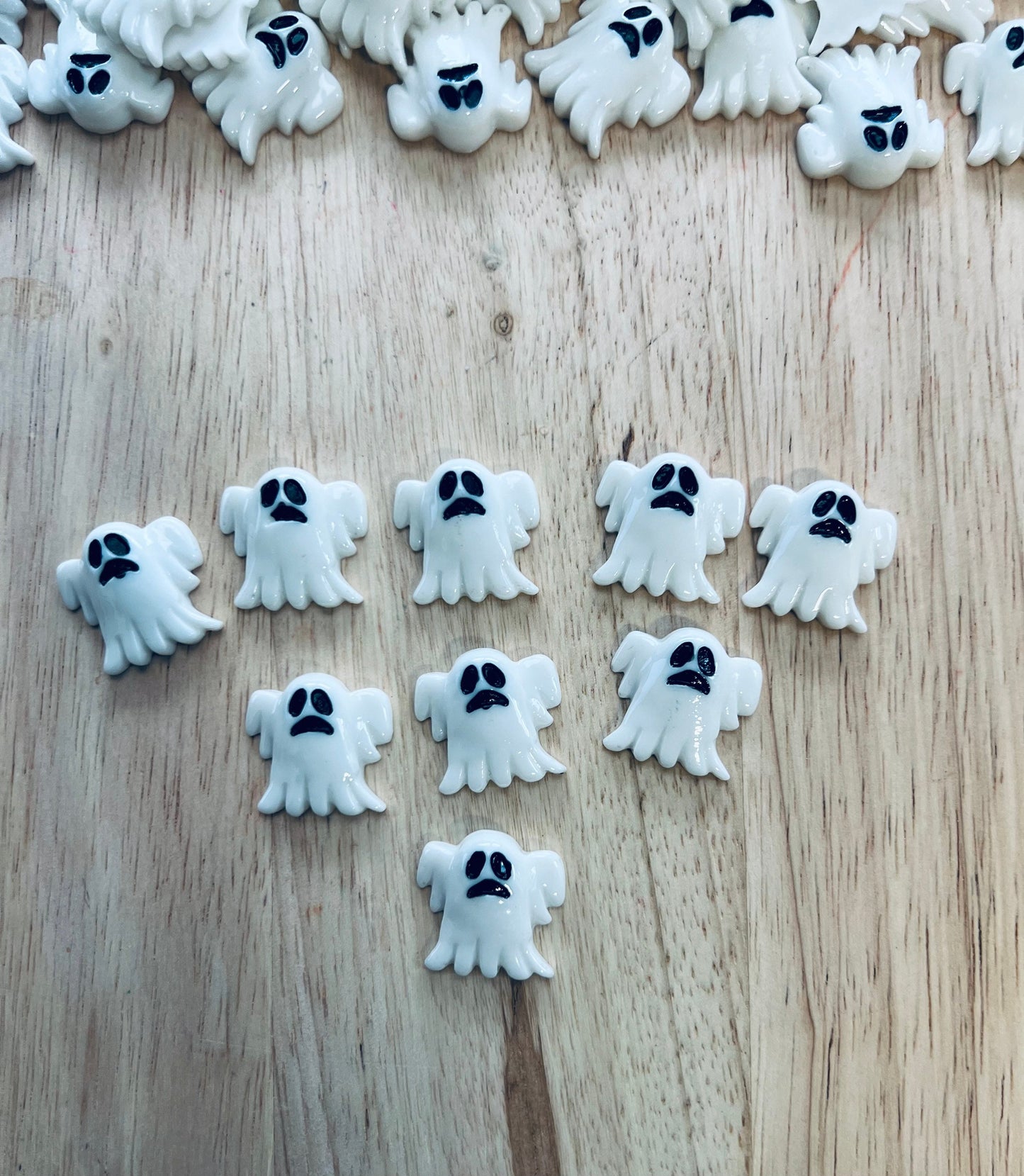 Mini GHOST Trinket-Halloween Trinkets-Speech Therapy Mini Objects-Speech Minis-Resin Ghost-Speech Therapy Trinkets Doodads