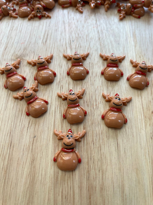 Mini MOOSE Object-Speech Therapy Mini Objects-Speech Trinkets-ANIMAL Theme Objects-Resin Moose-Minis for Speech Therapy