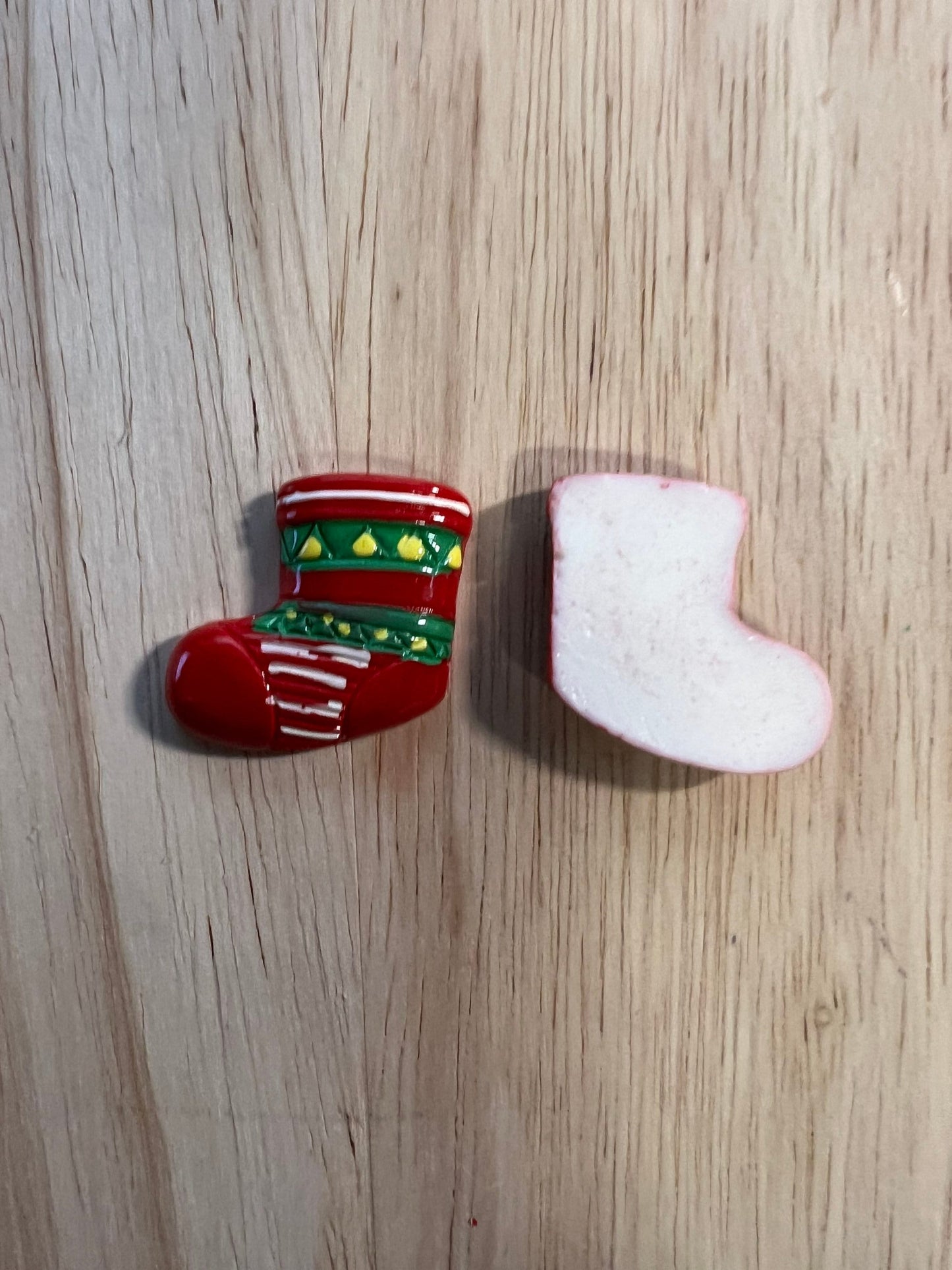 Mini Sock Trinket Christmas Stocking Minis Speech Therapy Mini Objects I spy Objects Mini Resin StockingMinis for Speech Therapy