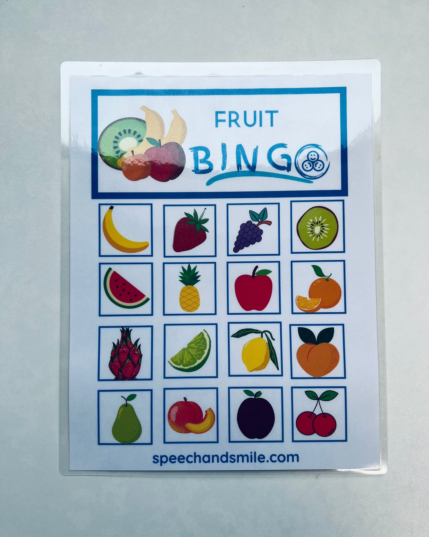 THEME BINGO Matching Game avec Mini Objets-Mini Objets Activité d'Orthophonie-Orthophonie-Parole et Sourire- Minis pour l'Orthophonie